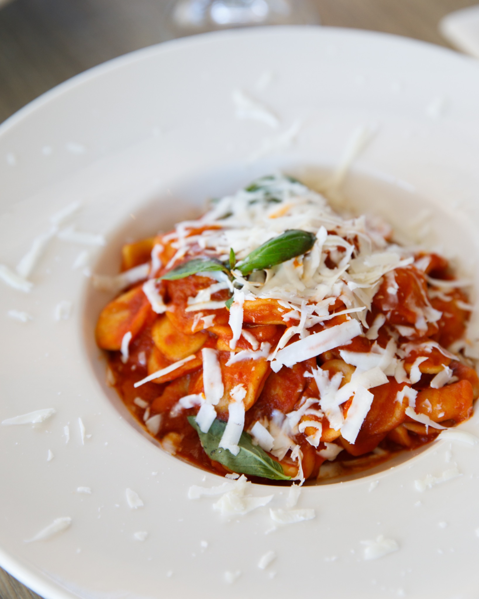 Orecchiette al sugo con cacioricotta pugliese